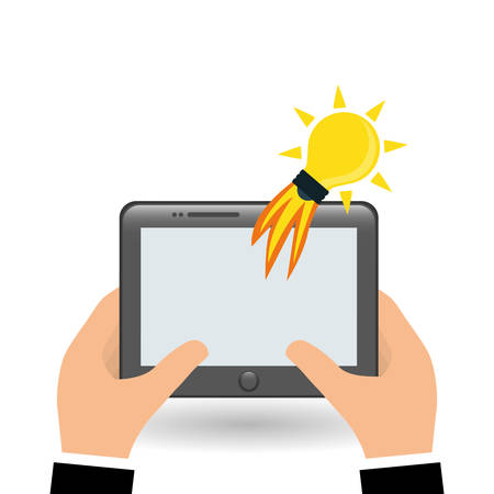 idea   concept with icon design, vector illustration 10 eps graphic.のイラスト素材
