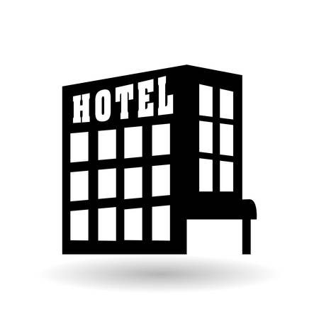 hotel concept with icon design, vector illustration 10 eps graphic.のイラスト素材