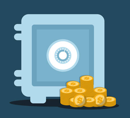 Money concept with icon designのイラスト素材