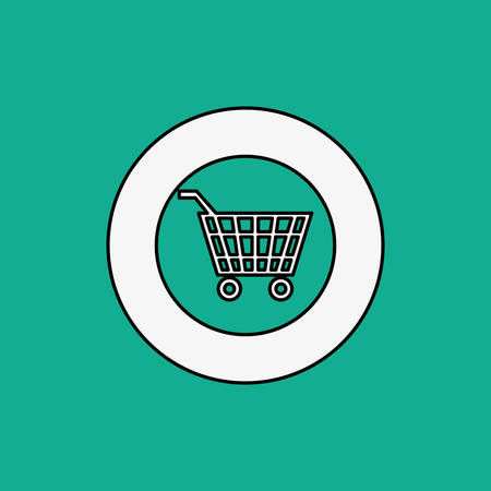 Shopping concept with icon design, vector illustration 10 eps graphic.のイラスト素材
