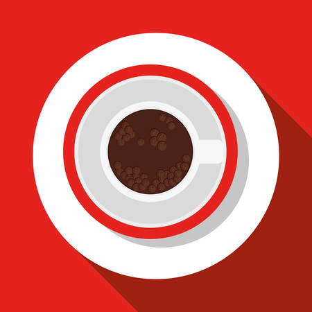 coffee concept with icon design, vector illustration 10 eps graphic.のイラスト素材