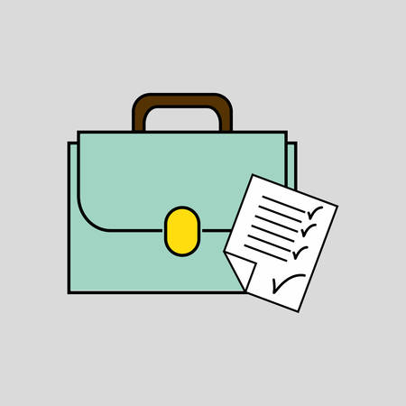 suitcase concept with icon design, vector illustration 10 eps graphic.のイラスト素材