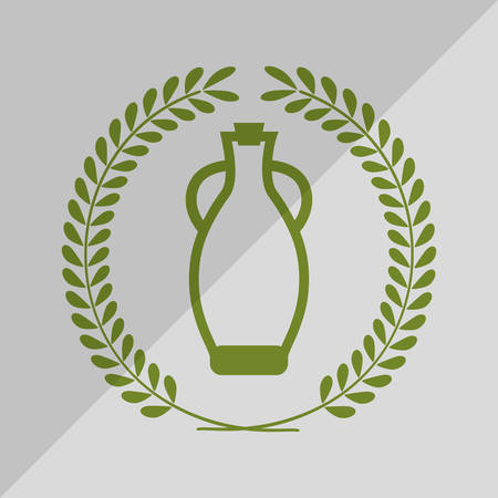 olive oil concept with icon design, vector illustration 10 eps graphic.のイラスト素材