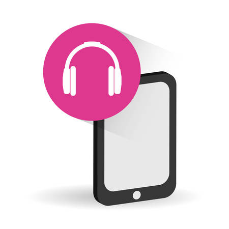 smartphone concept with icon design, vector illustration 10 eps graphic.のイラスト素材