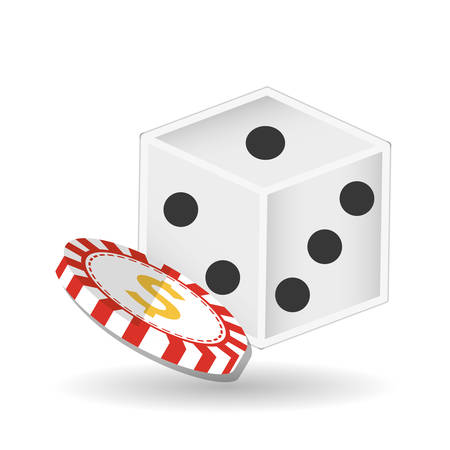 casino concept with icon design, vector illustration 10 eps graphic.のイラスト素材