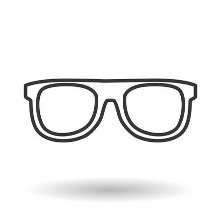glasses concept with icon design, vector illustration 10 eps graphic.のイラスト素材