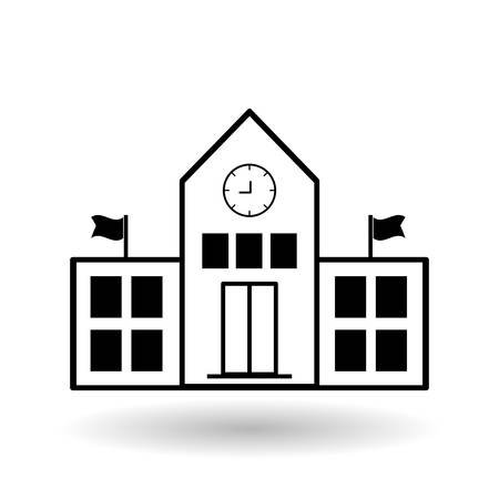 School concept with icon design, vector illustration 10 eps graphic.のイラスト素材
