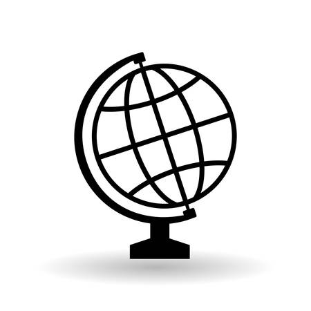 global concept with icon design, vector illustration 10 eps graphic.のイラスト素材