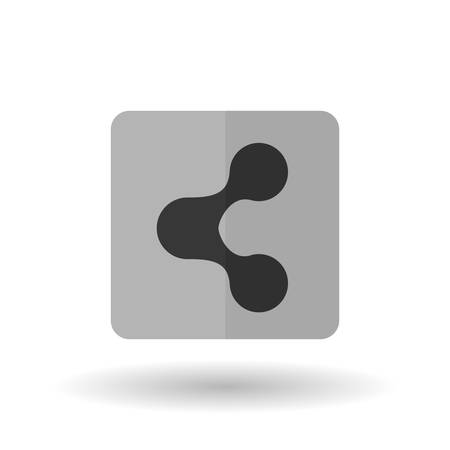 share concept with icon design, vector illustration 10 eps graphic.のイラスト素材