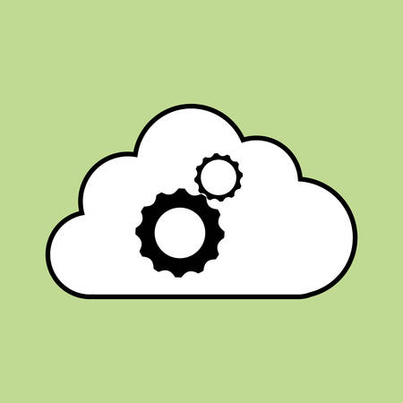 gear concept with icon design, vector illustration 10 eps graphic.のイラスト素材