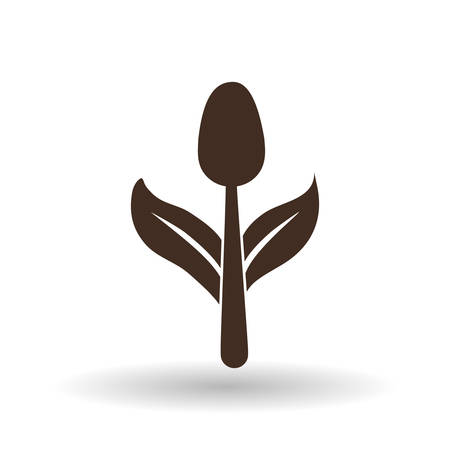 organic food concept with icon design, vector illustration 10 eps graphic.のイラスト素材