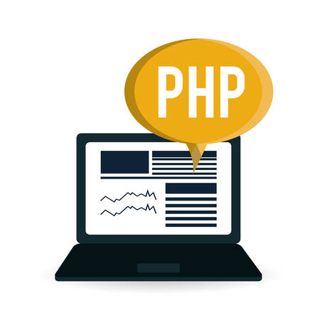 web development concept with icon design, vector illustration 10 eps graphic.のイラスト素材