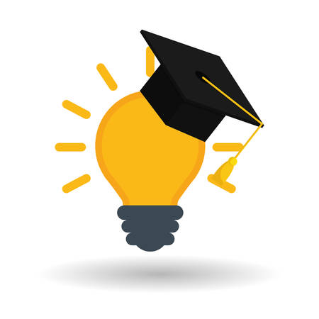 learning concept with icon design, vector illustration 10 eps graphic.のイラスト素材