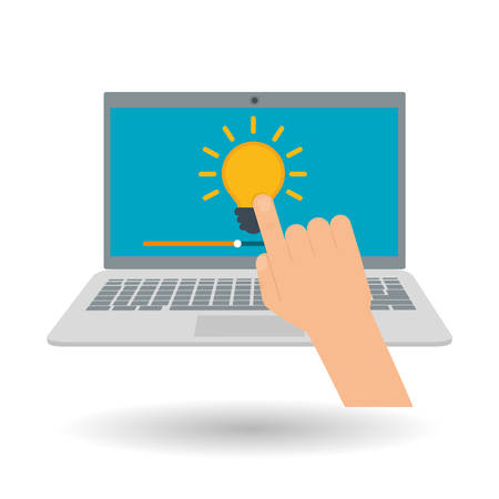 technology concept with icon design, vector illustration 10 eps graphic.のイラスト素材
