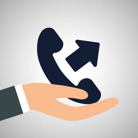 call center concept with icon design, vector illustration 10 eps graphic.のイラスト素材