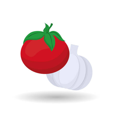 Vegetables concept with icon design, vector illustration 10 eps graphic.のイラスト素材