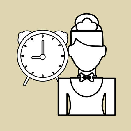 Hotel concept with icon design, vector illustration 10 eps graphic.のイラスト素材