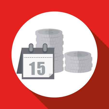 Taxes concept with icon design, vector illustration 10 eps graphic.のイラスト素材