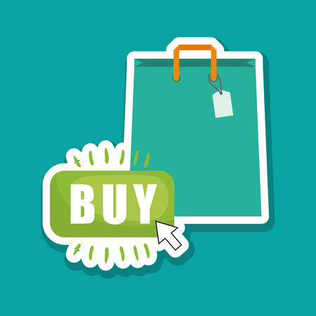 Shopping concept with icon design, vector illustration 10 eps graphic.のイラスト素材