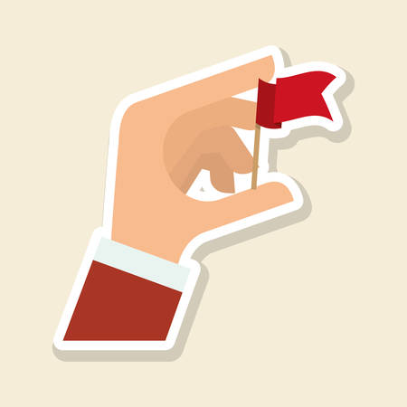 Solution concept with icon design, vector illustration 10 eps graphic.のイラスト素材