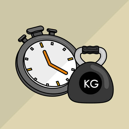 healthy lifestyle concept with icon design, vector illustration 10 eps graphic.のイラスト素材