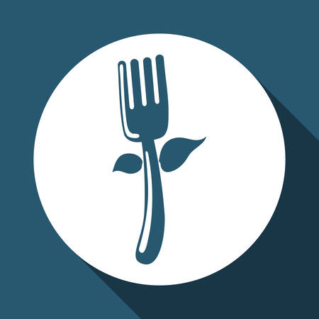 organic food concept with icon design, vector illustration 10 eps graphic.のイラスト素材