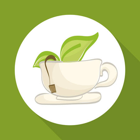 Healthy lifestyle concept with icon design, vector illustration 10 eps graphic.のイラスト素材