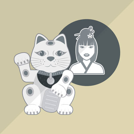 chinese culture concept with icon design, vector illustration 10 eps graphic.のイラスト素材