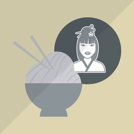 chinese culture concept with icon design, vector illustration 10 eps graphic.のイラスト素材
