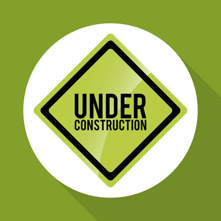 Under construction concept with icon design, vector illustration 10 eps graphic.のイラスト素材