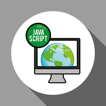 web development concept with icon design, vector illustration 10 eps graphic.のイラスト素材