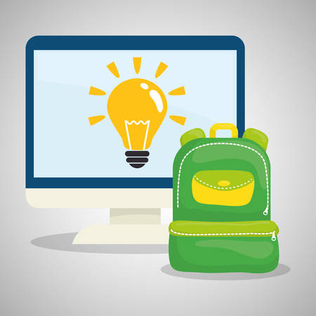 back to school concept with icon design, vector illustration 10 eps graphic.のイラスト素材