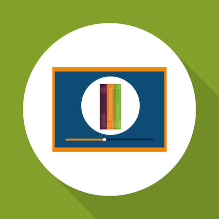 learning concept with icon design, vector illustration 10 eps graphic.のイラスト素材