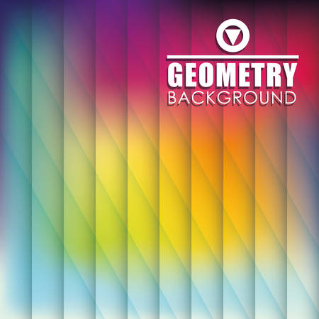 Geometry background concept with icon design, vector illustration 10 eps graphic.のイラスト素材