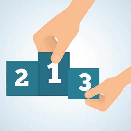 Success concept with icon design, vector illustration 10 eps graphic.のイラスト素材