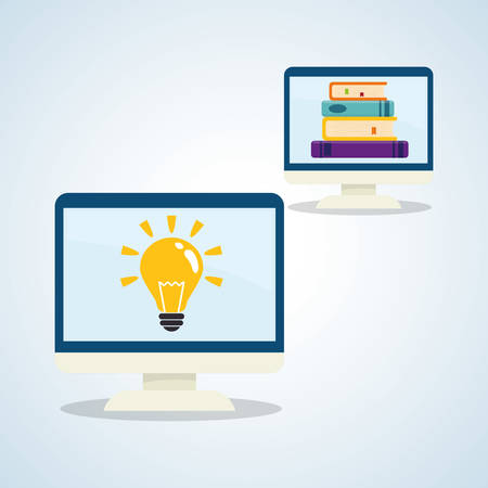 back to school concept with icon design, vector illustration 10 eps graphic.のイラスト素材