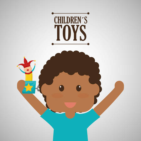 Toy concept with icon design, vector illustration 10 eps graphic.のイラスト素材