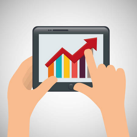 Global economy concept with icon design, vector illustration 10 eps graphic.のイラスト素材