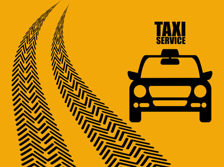 Taxi concept with icon design, vector illustration 10 eps graphic.のイラスト素材