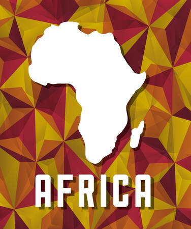 Africa concept with icon design, vector illustration 10 eps graphic.のイラスト素材