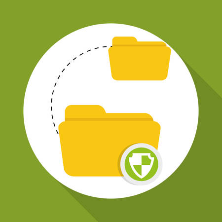 security system concept with icon design, vector illustration 10 eps graphic.のイラスト素材