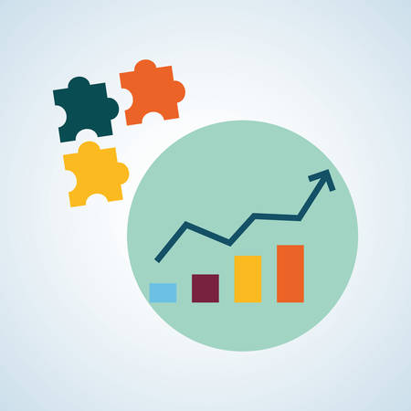 Achievement concept with icon design, vector illustration 10 eps graphic.のイラスト素材