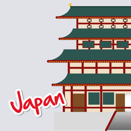 Japan concept with icon design, vector illustration 10 eps graphic.のイラスト素材
