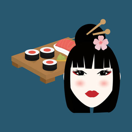 Japan concept with icon design, vector illustration 10 eps graphic.のイラスト素材