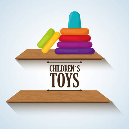 Toy concept with icon design, vector illustration 10 eps graphic.のイラスト素材