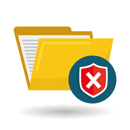 Security System concept with icon design, vector illustration 10 eps graphic.のイラスト素材