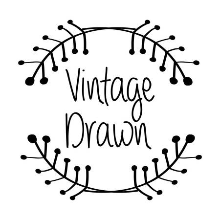 Vintage symbol concept with icon design, vector illustration 10 eps graphic.のイラスト素材