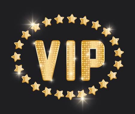 VIP concept with icon design, vector illustration 10 eps graphic.のイラスト素材