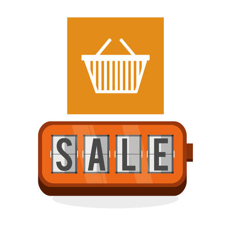sale concept with icon design, vector illustration 10 eps graphic.のイラスト素材