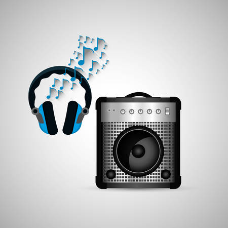 Music concept with icon designのイラスト素材